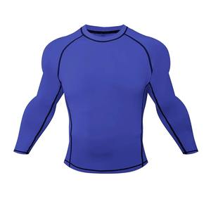 Camiseta Deportiva de Manga Larga para Hombre, Transpirable, de Secado Rápido, para Natación, Entrenamiento y Gimnasio - Product Image 3