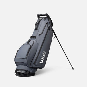 Bolsas de golf de cuero de primera calidad con amplios compartimentos para palos y asas resistentes para jugadores de golf profesionales - Product Image 4