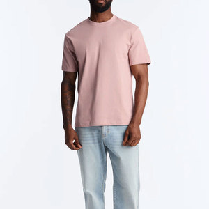 T-shirts 100% coton délavés à l'acide, confortables, nouveau design, séchage rapide, t-shirts délavés à l'acide pour hommes, nouveau design, t-shirt uni délavé à l'acide - Product Image 1