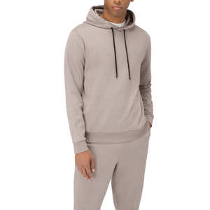 Conjunto Deportivo de Lavanda para Hombre, Sudadera con Capucha y Pantalones Jogger, Ropa Deportiva Casual de Dos Piezas para Gimnasio, Correr y Uso Diario - Product Image 1