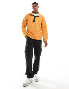 Vestes en polaire Sherpa camouflage en polyester recyclé, coupe classique, avec poches poitrine et poches zippées sur les manches, pour hommes, vente en gros - Product Image 3