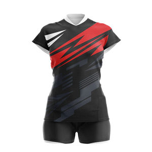 Ensemble de maillots de volley-ball pour femmes, nouveau style, couleur unie, pour entraînement, à prix avantageux - Product Image 5