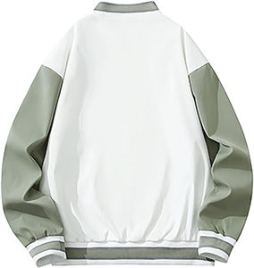 Chaqueta Varsity de Lana para Hombre, Estilo Vintage, Personalizada, para Invierno, Colegio, Universidad, Venta al Por Mayor OEM - Product Image 4