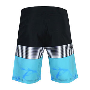 Short de bain décontracté pour homme, taille élastique, motif uni, confortable, sportif, séchage rapide, respirant, écologique, pour l'été - Product Image 2