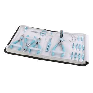 Kit d'outils professionnels de salon de coiffure beige, pinces micro-anneaux en acier inoxydable, ensemble d'installation d'extensions, OEM personnalisé - Product Image 2