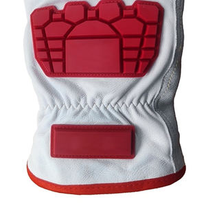 Gants de travail en cuir de vachette, gants de chauffeur pour la conduite de camions, l'entrepôt, le jardinage, l'agriculture, résistants et durables - Product Image 4