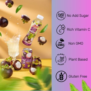 OEM ODM Marca Privada 100% Jugo de Mangostán NFC 1L Botella PET Bebidas de Jugo de Fruta Natural Puro Venta al por Mayor Bebida de Vietnam - Product Image 4