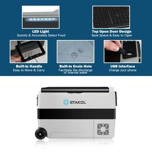 Frigorifero Elettrico Portatile da 53 Quarti per Auto, Frigo Elettrico per Veicoli per un Uso Conveniente - Product Image 5