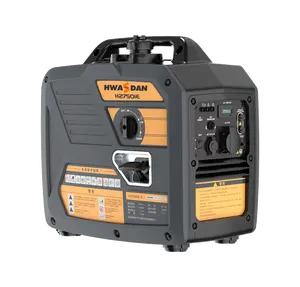 Hwaddan mini generatore benzina 12v dc portatile 2kw piccolo generatore dinamo