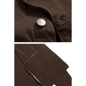 Nouvelles vestes en jean pour hommes, design tendance, style unique, manches longues, respirantes, col rabattu, veste en jean pour homme. - Product Image 6