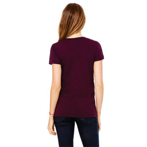 Camisetas de Manga Corta Personalizadas para Mujer, de Secado Rápido, Transpirables, Cuello Redondo, Sólidas, Cómodas, Suaves, de Felpa, 100% Algodón, Casuales de Verano - Product Image 1