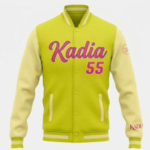 แจ็คเก็ตวาร์ซิตี้แบบมีซิปด้านหน้า คอตั้ง ผ้าแคนวาสกันน้ำ สไตล์วินเทจ สำหรับผู้ชาย รับผลิตตามแบบ OEM - Product Image 2