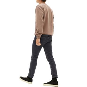 Jeans en denim pour hommes coupe classique à prix abordable, nouveau design respirant, style streetwear, coupe slim noire personnalisée pour hommes - Product Image 3