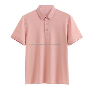 Camiseta Polo de Verano para Hombre de Alta Calidad, Diseño Transpirable, Tejido Liso, Ropa Estampada al por Mayor para Camisetas Polo - Product Image 5