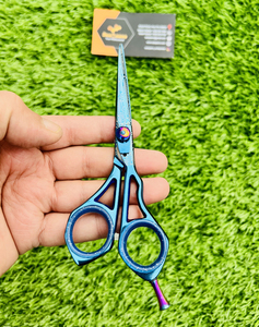 Ciseaux de coiffure professionnels pour salon, lame en acier inoxydable japonais J2, pointe acérée, vis réglable, pour droitiers, taille moyenne - Product Image 5