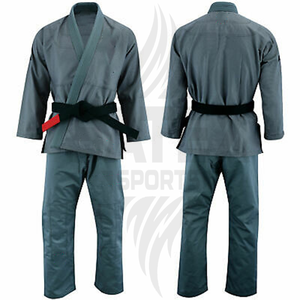 Uniformes de Judo OEM ODM, Tejido de Poliéster/Algodón con Tejido de Perlas de 450 g/m², Color Blanco Blanqueado, Secado Rápido y Transpirable, Personalizable - Product Image 1