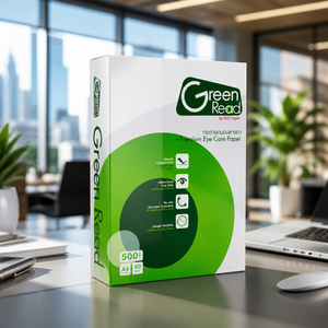 Papier à copier vert A4 80 g/m² blanc de qualité supérieure pour la protection des yeux, 500 feuilles, provenant de Bangkok - Product Image 1