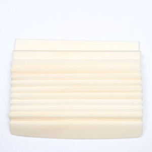 Sillín de Hueso para Bajo <span class=keywords><strong>El</strong></span>éctrico 76x3x6mm, Hueso Natural de Vaca, <span class=keywords><strong>Puente</strong></span> de Repuesto Duradero de Alta Densidad, Accesorios para Bajo Acústico, Excelente Calidad - Product Image 3