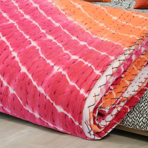 Couette adulte de haute qualité, multicolores, faite à la main, traditionnelle, respirante, 100% coton, pour la maison, l'hôtel, la chambre à coucher, le salon, décoration - Product Image 1