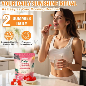 Natural Sun Glow <b>Tanning</b> Gummies Watermelon Flavor <b>Tanning</b> Gummies Daily Beauty Gummies Wholesale Manufacturer from India - Product Image 4