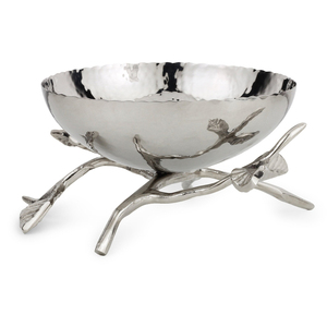 Nouveau Bol Ultime en Acier Inoxydable Durable avec Support à Motif Feuille, Bol à Salade de Fruits, Fournitures pour Hôtels et Maison, Bol de Service en Métal Personnalisé - Product Image 3
