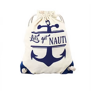 High Quality Custom Design <b>Drawstring</b> Cotton Fabric Messenger <b>Bag</b> Bohemian Style Striped <b>Waterproof</b> Unisex Pinnacle Bharat All - Product Image 2