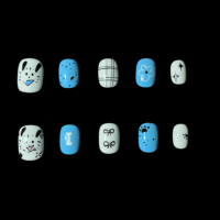 Ongles artificiels faits à la main, prix compétitif, faible MOQ, vente en gros, OEM, sur commande, ongles réutilisables, finition lisse, polissage fin