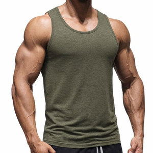 Wholesale Custom Men's <b>Mesh</b> Gym Tank <b>Top</b> High Quality Sleeveless Breathable Gym Training Stringer Tank <b>Top</b> - Product Image 6