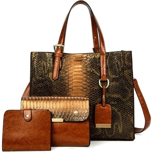 Custom Womens Leather <b>Tote</b> <b>Bag</b> Vintage Printed Shoulder Handbag Fashion Shopping <b>Work</b> Carryall Purse OEM Wholesale Supplier - Product Image 6
