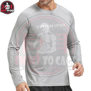 Camisetas de Manga Larga para Hombre, Ligeras, Tejido Sólido, Secado Rápido, Suaves, Elegantes, Clásicas, Cómodas, con Logotipo Personalizado - Product Image 2