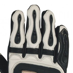 Gants d'été respirants à doigts entiers, résistants aux chutes, résistants à l'usure, coque de protection en métal inoxydable pour la conduite de moto - Product Image 3