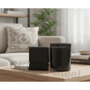 Bougies en verre de qualité supérieure (lot de 1) – Bougies chauffe-plat parfumées pour Noël, Pâques, anniversaires, la Saint-Valentin et les célébrations de Diwali - Product Image 1