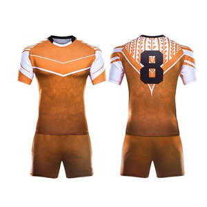 Vêtements de sport durables pour les tournois, uniforme de rugby léger et performant, vêtements de sport de haute performance, uniforme de rugby - Product Image 5