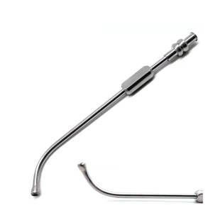 Tube d'aspiration manuel réutilisable en acier inoxydable de qualité supérieure, instrument chirurgical, dispositif médical professionnel par SurgiRight - Product Image 6