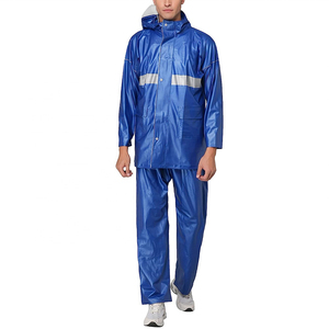 <b>Rain</b> Suit High Quality Waterproof <b>Rain</b> <b>Jacket</b> Trouser Set Lightweight Travel Rainwear OEM Supply - Product Image 1