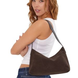 Bolso de hombro de cuero genuino para mujer, elegante, clásico, negro, bandolera, de diseñador de lujo, vintage, 2621 - Product Image 3