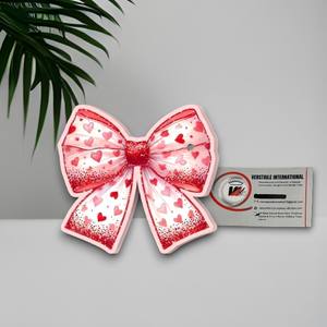 Lindas Placas Magnéticas Acrílicas para Pestañas con Diseño de Corazón Rojo y Lazo para el Día de San Valentín, Extensiones de Pestañas de Marca Privada, Forma de Flor, Cuadrado y Diamante - Product Image 3