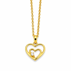 Anillo de Plata de Ley 925 de la Mejor Calidad con Moissanita en Forma de Corazón, Chapado en Oro, Clásico, Certificado por Terceros, Regalo de Boda - Product Image 3