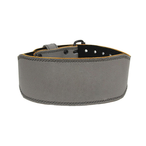 Adjustable fitness leather belt gym weightlifting waist support bodybuilding heavy lifting durable strong Waist Belts - Product Image 4