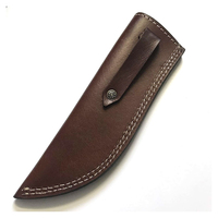 Étui à couteau en cuir véritable, porte-couteau de camping en plein air, étui pour couteau à lame fixe, housse de ceinture, étui à couteau durable