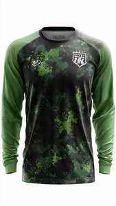 เสื้อเจอร์ซีย์แบบซับลิเมชั่นสั่งทำพิเศษ แขนยาว ทรงปกติ ผลิตจากโพลีเอสเตอร์ 100% สำหรับการแข่งขันและฝึกซ้อม ระบายอากาศได้ดี เหมาะสำหรับผู้ใหญ่ - Product Image 2