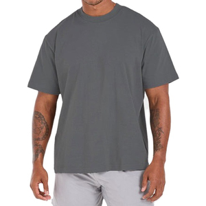 เสื้อยืดคอกลมผู้ชายพรีเมียมสั่งทำพิเศษ ผ้าทอ 200 กรัม ทรงปกติ แห้งเร็ว ผ้าฝ้ายลำลอง ระบายอากาศได้ดี แขนสั้น น้ำหนักเบา สีพื้น - Product Image 1