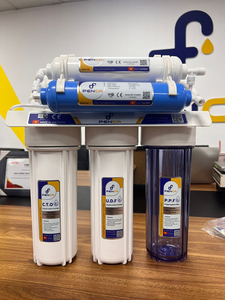 Sistema de Filtración de Agua Portátil de Ósmosis Inversa RO de 100G y 5 Etapas, Ecológico, Purificador de Agua RO Eléctrico y Manual para Hogares - Product Image 2