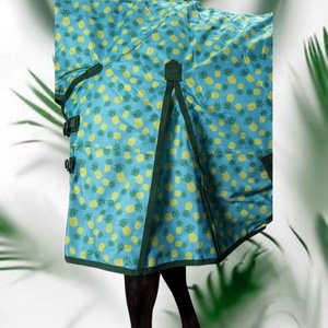 1200D Ripstop Nylon Ananas Tapis de cheval d'hiver Combo respirant avec doublure en satin pour une équitation d'hiver confortable - Product Image 3