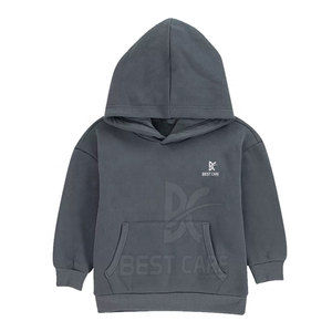 Chándales para niños con diseño personalizado, estilo urbano, efecto descolorido por el sol, suaves y cómodos, chándales holgados para niños con efecto descolorido por el sol, al por mayor - Product Image 5