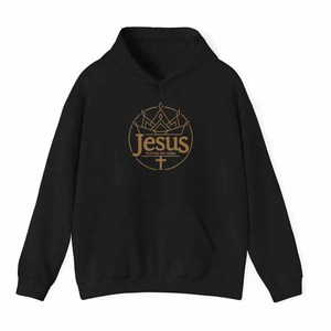 เสื้อสเวตเชิ้ตคอกลม Jesus Faith Over Fear สำหรับผู้ชาย ผู้หญิง และวัยรุ่น ผลิตจากผ้าฝ้ายฟลีซ รับผลิตแบบ OEM ODM - Product Image 6
