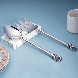 Artisan Inspired Salad Servers – Premium Spoon & Fork for Refined Dining Moments - Product Image 3