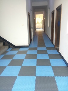 PVC Garage Floor Vinyl Industrial <b>Plastic</b> Floor Mat - Product Image 4