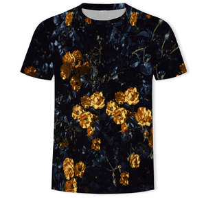 T-shirt décontracté pour homme, léger, 100% coton, coupe ample, imprimé, service Ome, vente chaude, t-shirt sublimation pour homme - Product Image 1