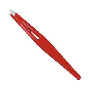 High <b>Precision</b> Durable Stainless Steel Slanted Tip Eyebrow Shaping Tweezers Beauty <b>Tool</b> - Product Image 2